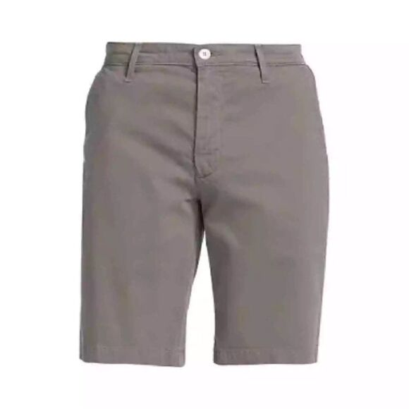 AG Los Angeles NWT Griffin 10" Cotton Blend Tailored Fit Shorts LightSterling 30 - Picture 4 of 9